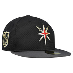 Vegas Golden Knights New Era Mesh Crown Two-Tone 59FIFTY Fitted Hat - Black/Gray - NHL 202989693