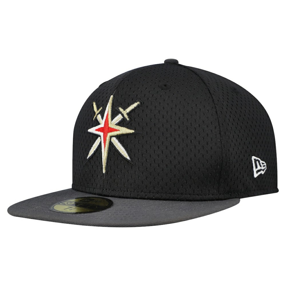 Vegas Golden Knights New Era Mesh Crown Two-Tone 59FIFTY Fitted Hat - Black/Gray - NHL 202989693