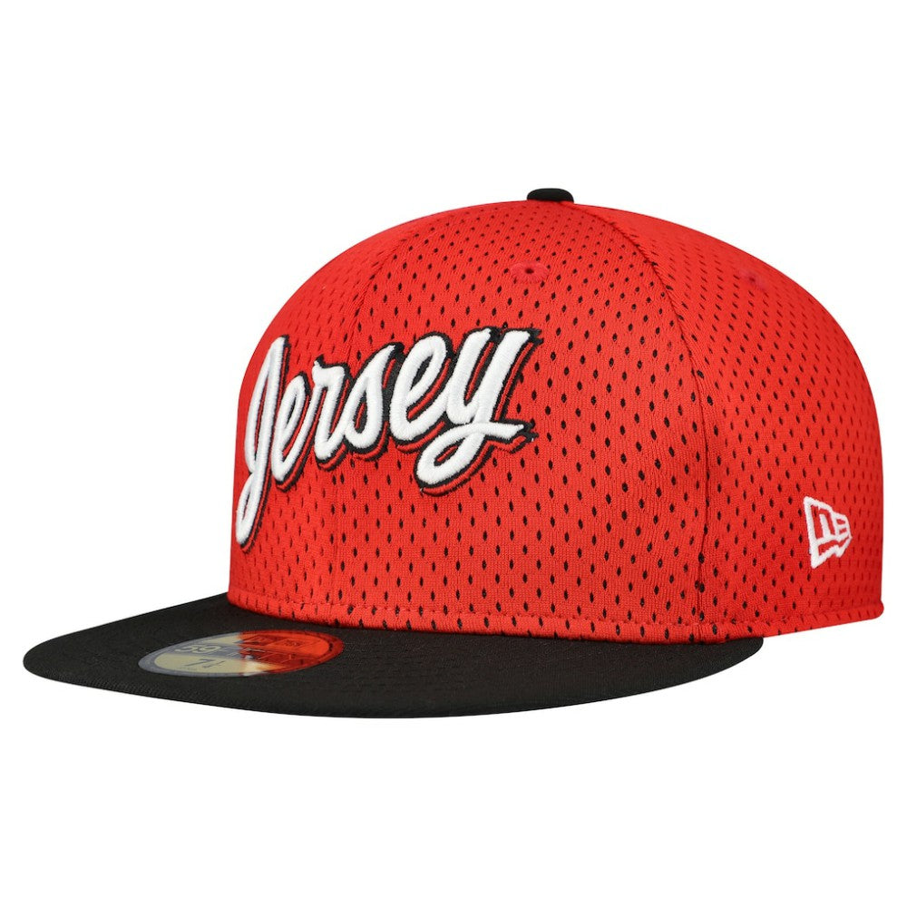 New Jersey Devils New Era Mesh Crown Two-Tone 59FIFTY Fitted Hat - Red/Black - NHL 202989694