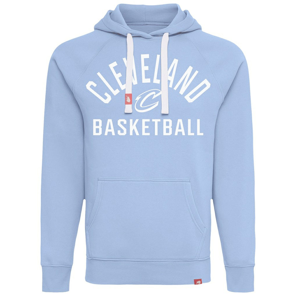 Cleveland Cavaliers Sportiqe Unisex Olsen Tri-Blend Pullover Hoodie Light Blue