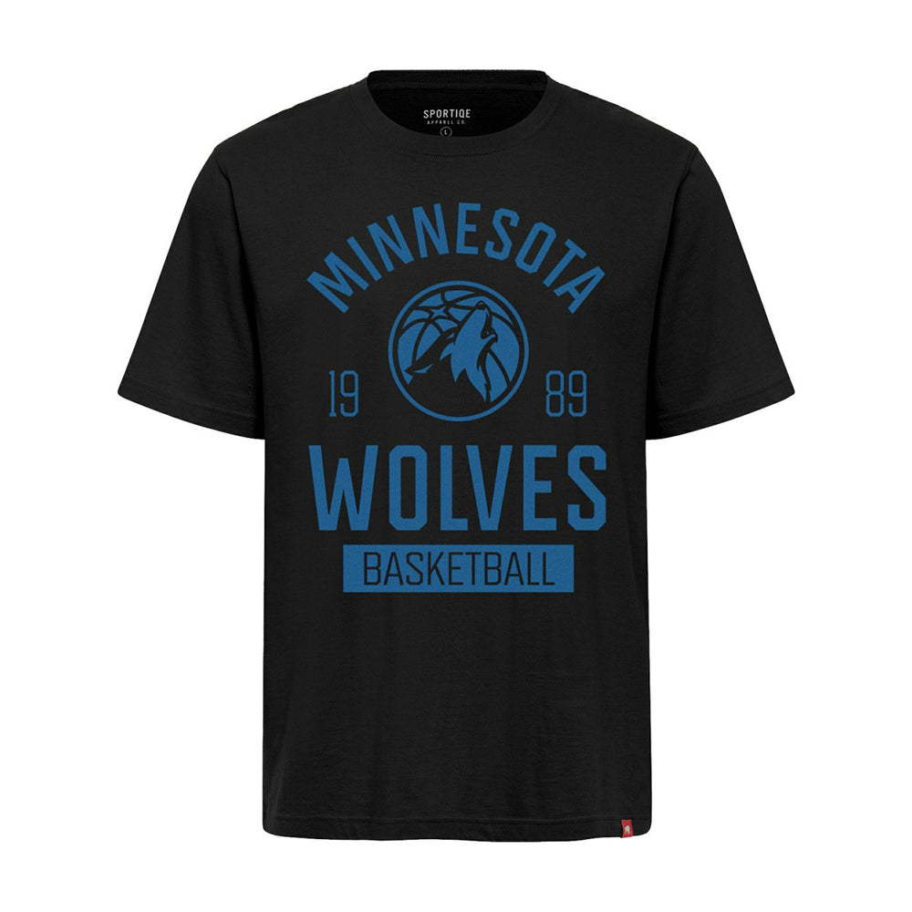 Minnesota Timberwolves Sportiqe Unisex Duke Premium T-Shirt Black