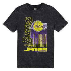 LeBron James Los Angeles Lakers Full Court Press Mineral Wash Player T-Shirt Black | New Era discount