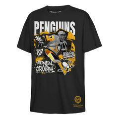 Sidney Crosby Pittsburgh Penguins Mitchell & Ness Youth Photo Reel Graphic T-Shirt - Black - NHL 202995899