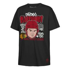 Connor Bedard Chicago Blackhawks Mitchell & Ness Youth Caricature T-Shirt - Black - NHL 202995905