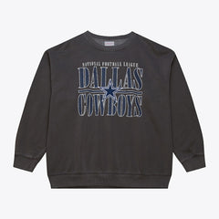 Mitchell & Ness Dallas Cowboys Downtown Collection Fleece Sweatshirt Black