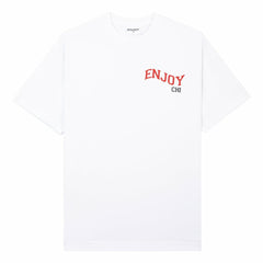 Enjoy Basketball x Chicago Bulls Unisex Hoop Enthusiast Capsule Collection T-Shirt - White