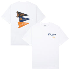 Enjoy Basketball x New York Knicks Unisex Hoop Enthusiast Capsule Collection T-Shirt - White