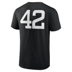 Arizona Diamondbacks Jackie Robinson Day Name & Number T-Shirt - Black - MLB Online