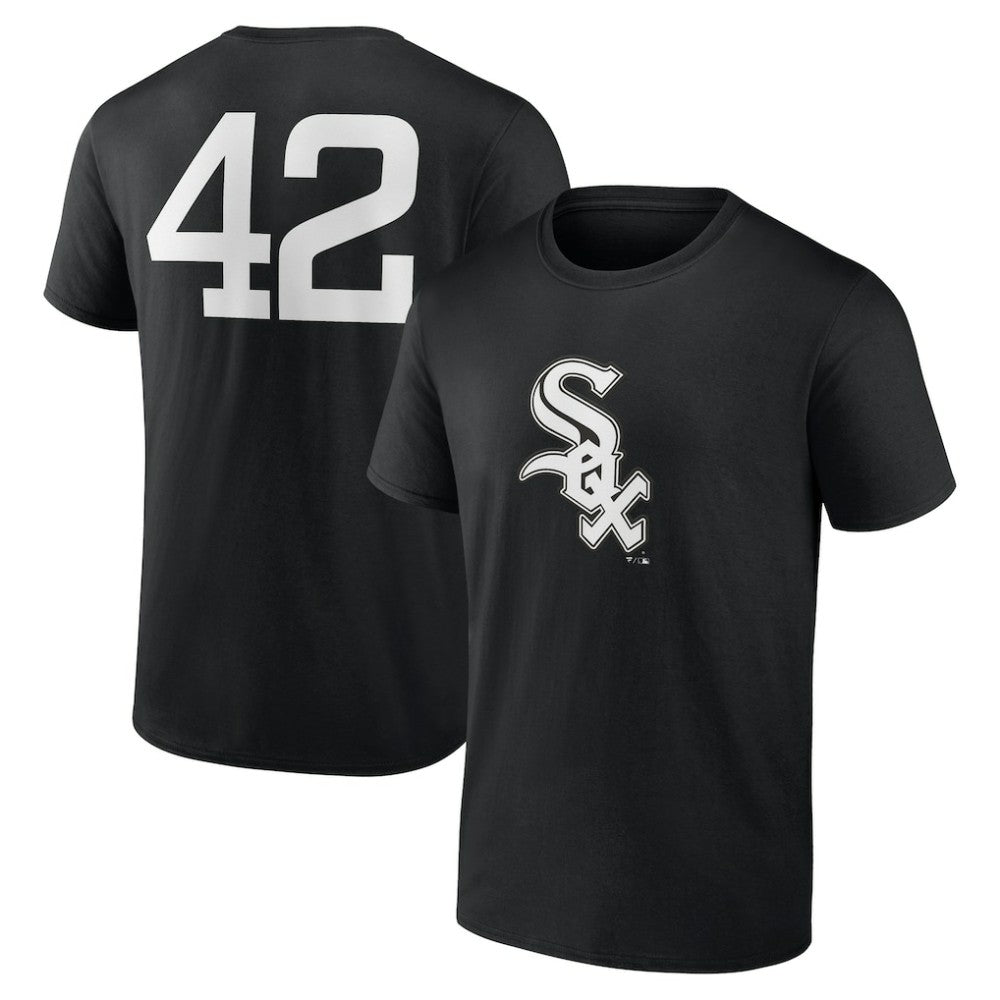 Chicago White Sox Jackie Robinson Day Name & Number T-Shirt - Black - MLB Lifestyle