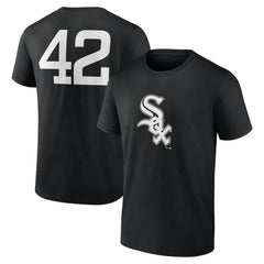 Chicago White Sox Jackie Robinson Day Name & Number T-Shirt - Black - MLB Lifestyle