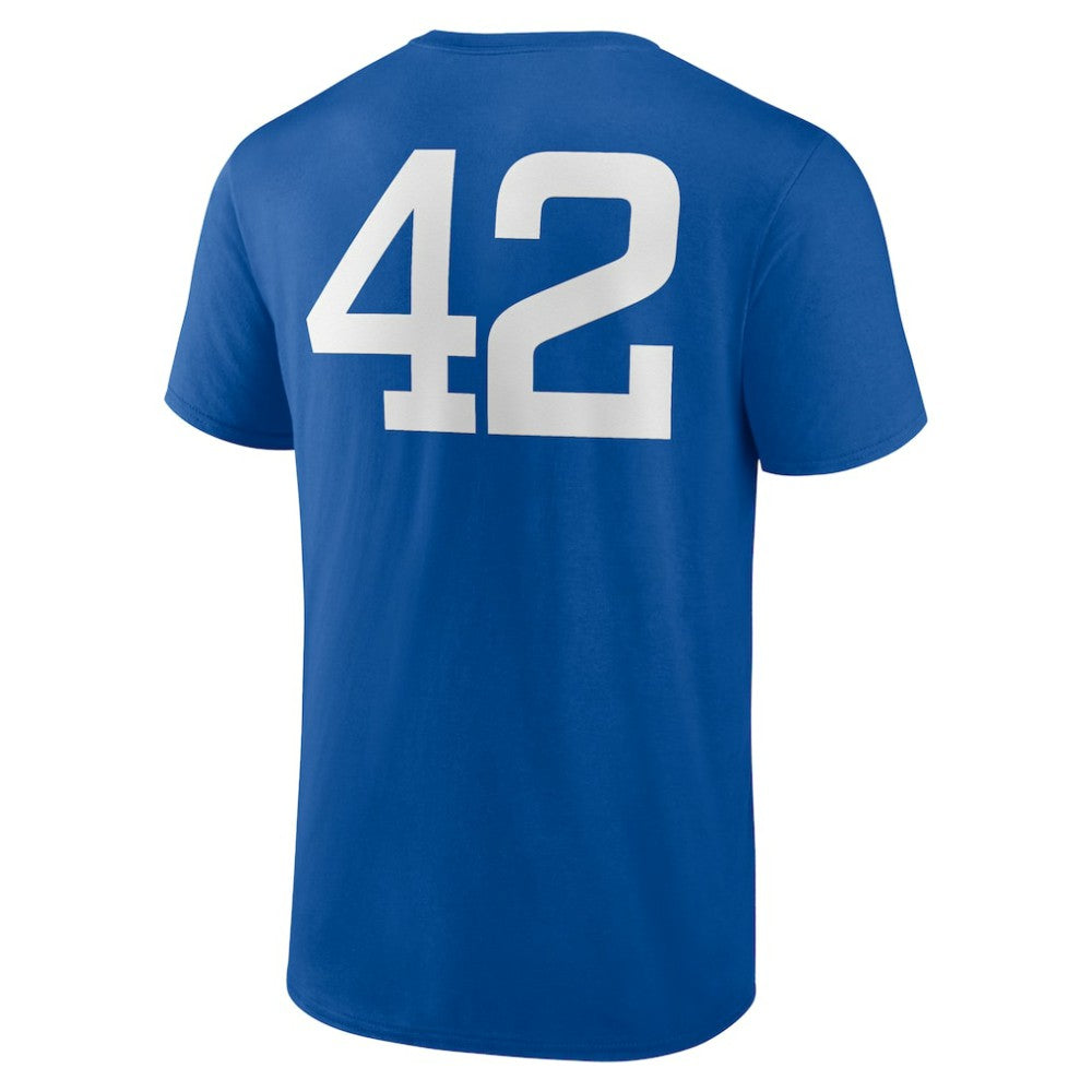 Los Angeles Dodgers Jackie Robinson Day Name & Number T-Shirt - Royal - MLB Lifestyle