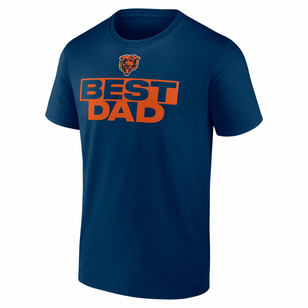 Chicago Bears Greatest Dad T-Shirt Navy
