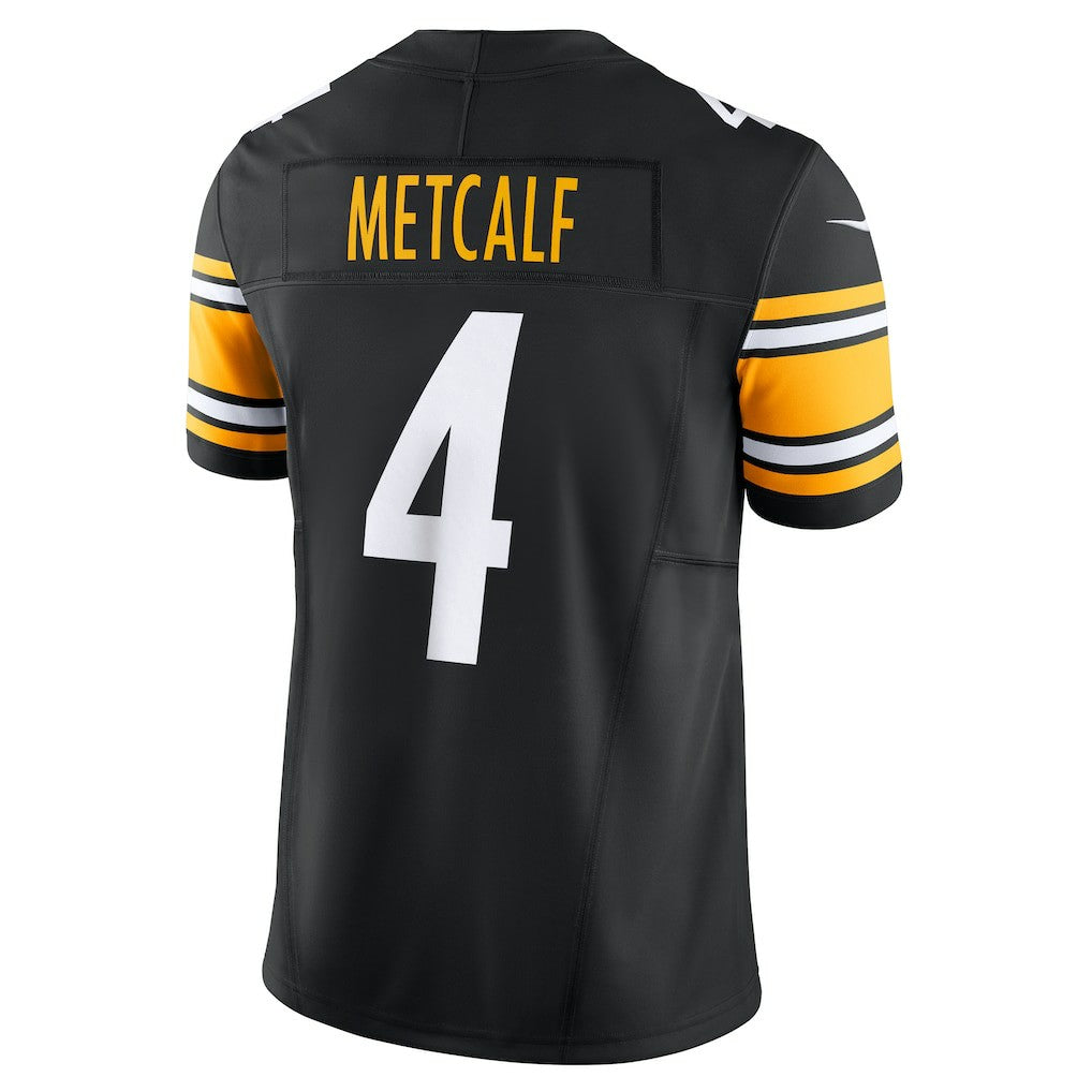 Nike DK Metcalf Pittsburgh Steelers Team Vapor F.U.S.E. Limited Jersey Black