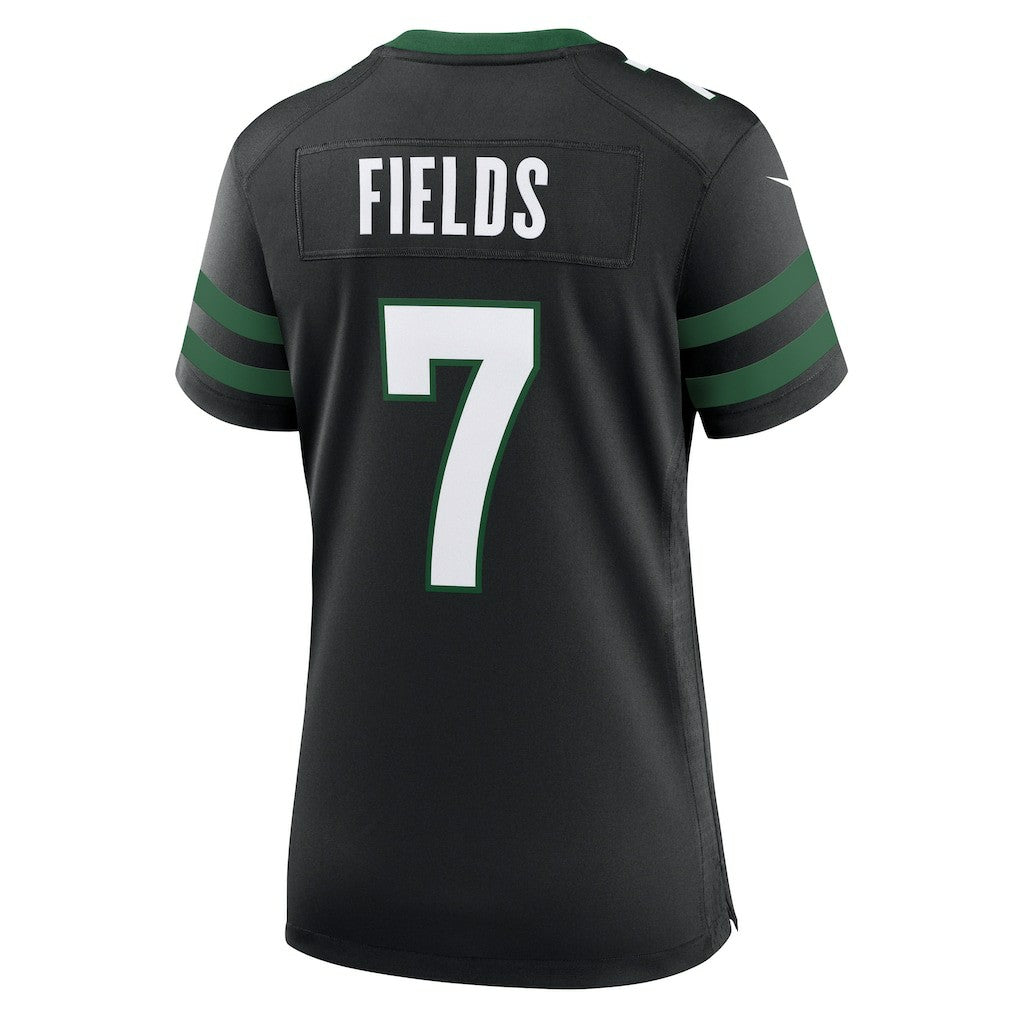 Nike Justin Fields New York Jets Women's Alternate Game Jersey Black