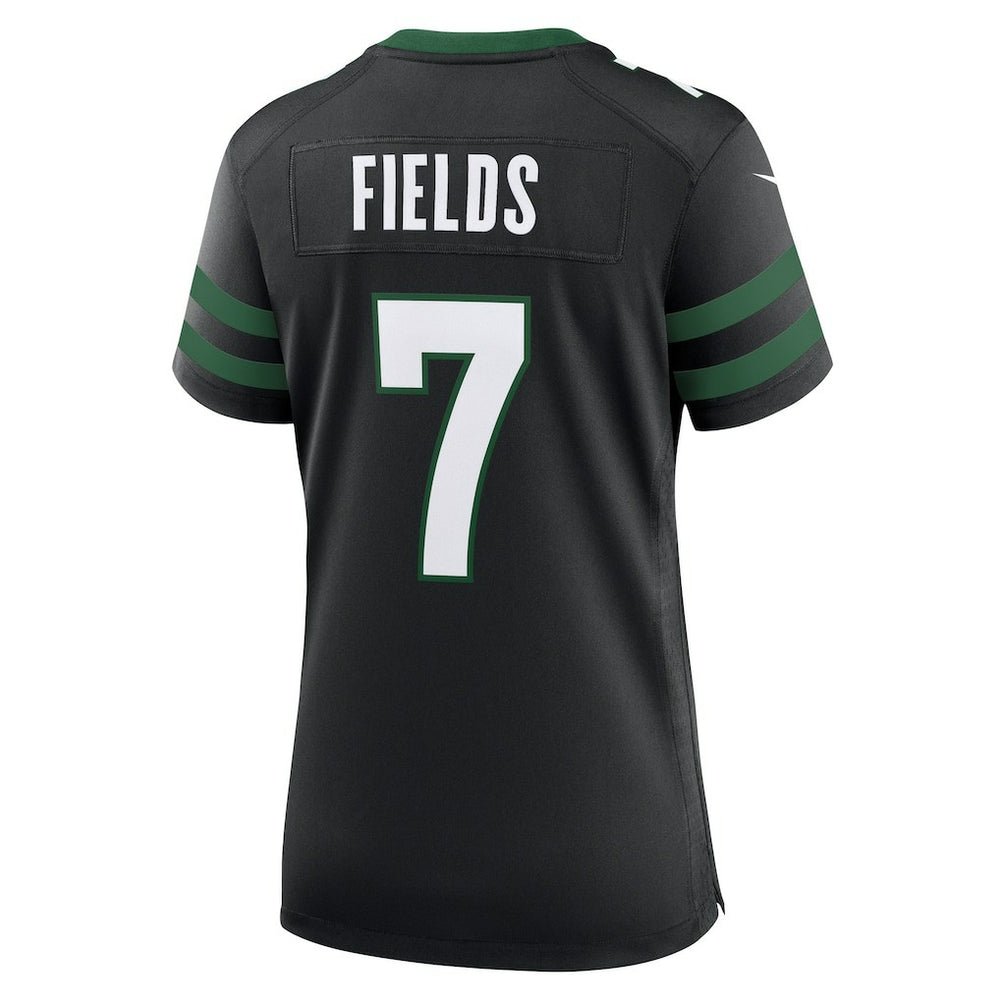 Nike Justin Fields New York Jets Women's Alternate Game Jersey Black