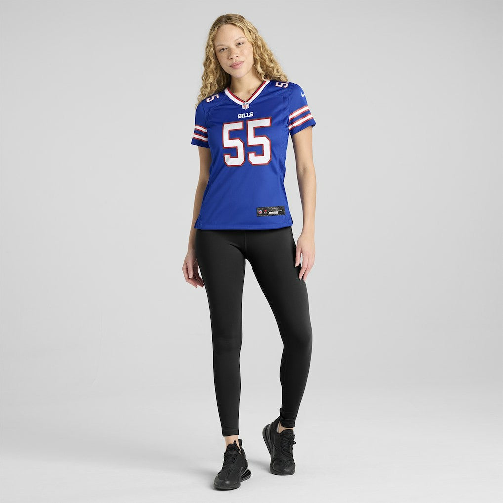 Nike Michael Hoecht Buffalo Bills Women's Team Game Jersey Royal