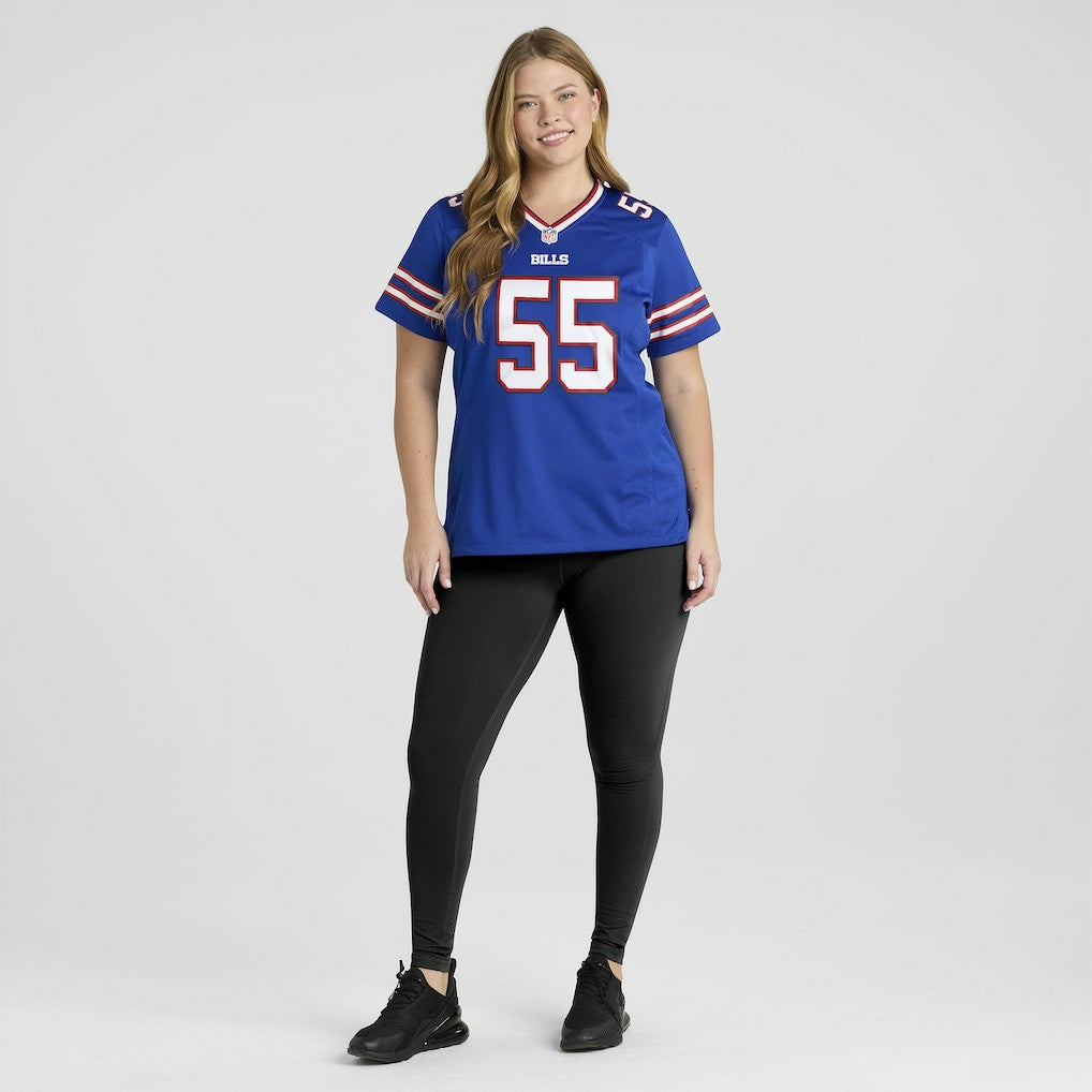 Nike Michael Hoecht Buffalo Bills Women's Team Game Jersey Royal