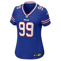 Nike Larry Ogunjobi Buffalo Bills Women's Team Game Jersey Royal