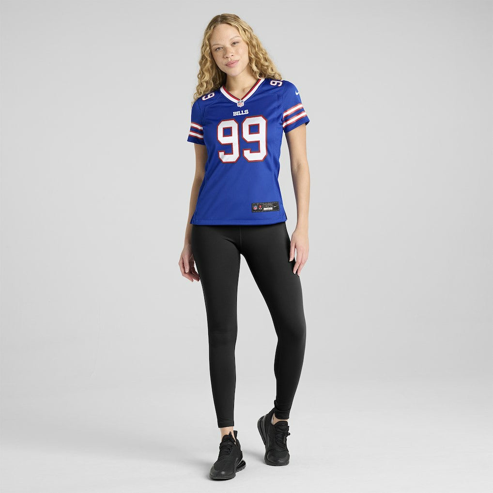 Nike Larry Ogunjobi Buffalo Bills Women's Team Game Jersey Royal