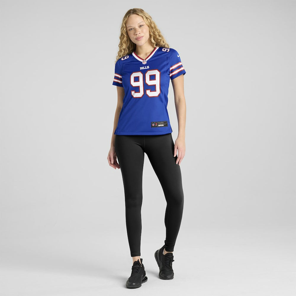 Nike Larry Ogunjobi Buffalo Bills Women's Team Game Jersey Royal