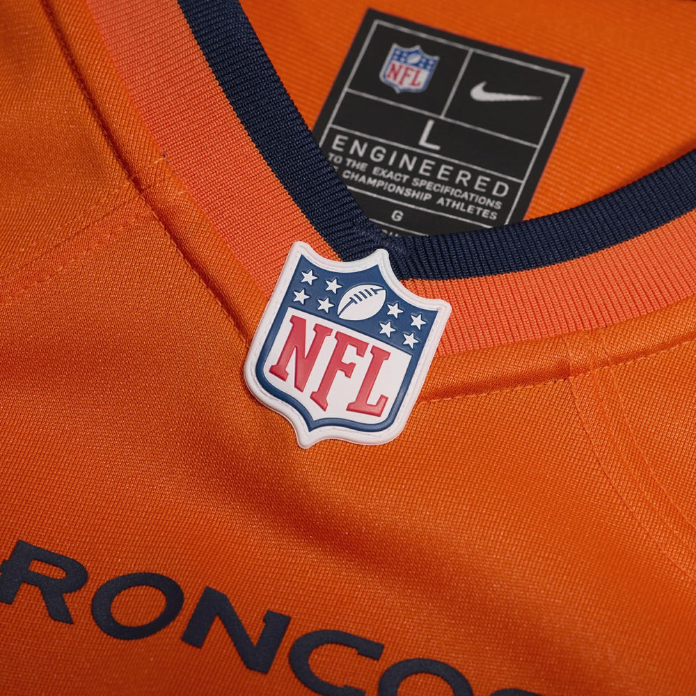 Nike Evan Engram Denver Broncos Team Game Jersey Orange