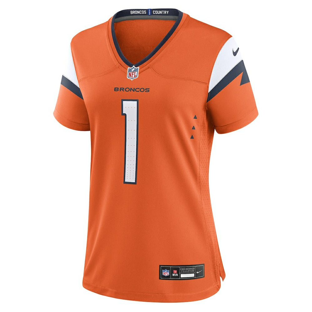 Nike Evan Engram Denver Broncos Women's Team Game Jersey Orange