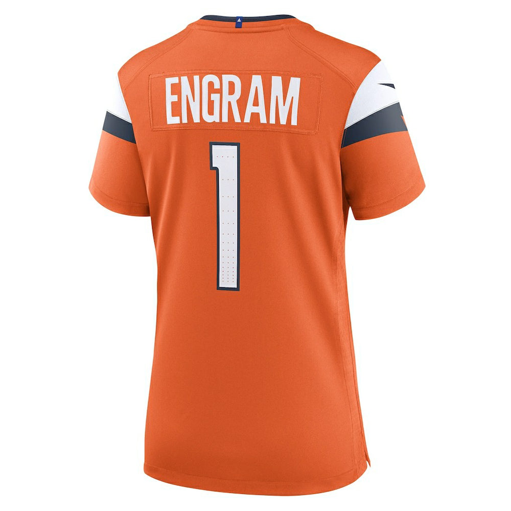 Nike Evan Engram Denver Broncos Women's Team Game Jersey Orange