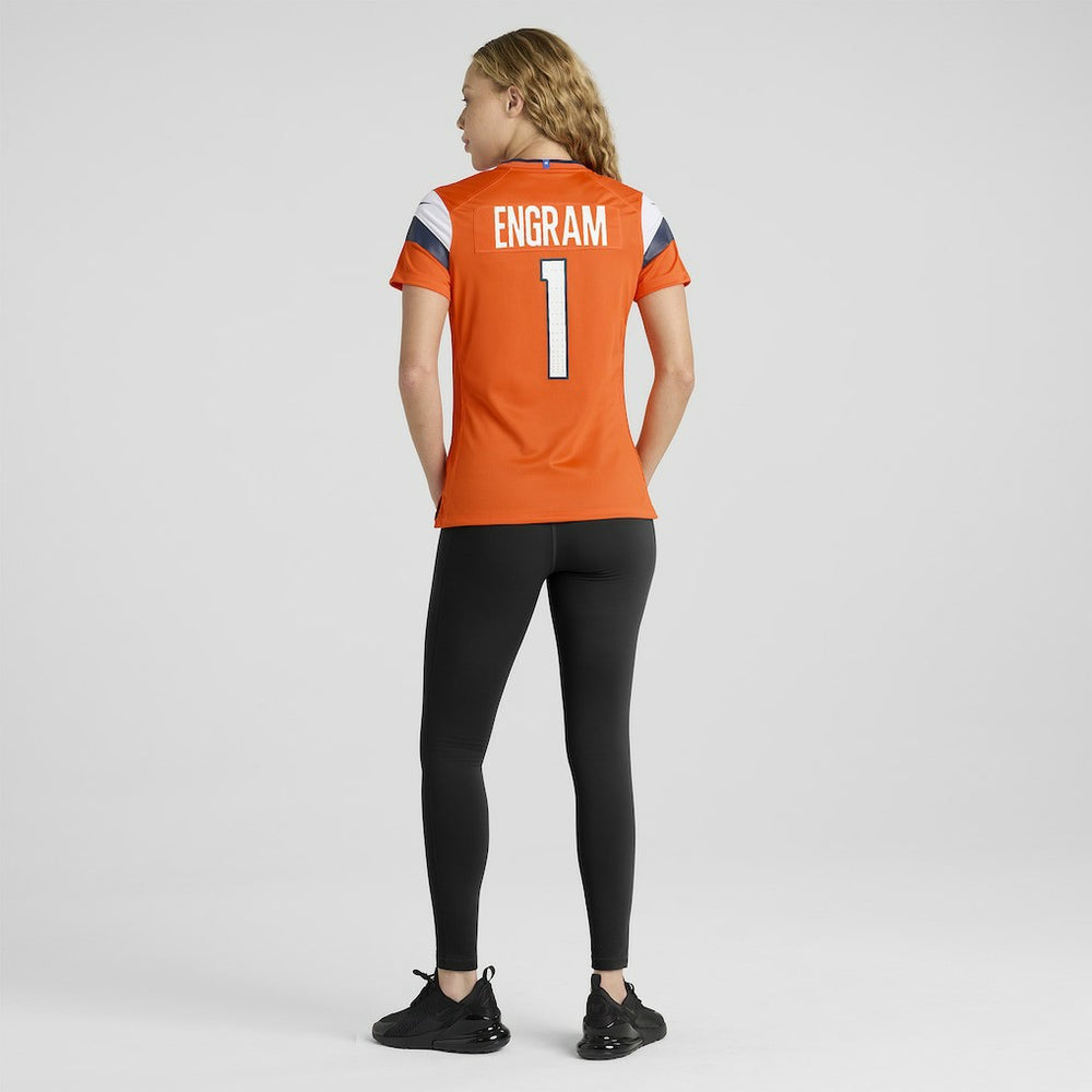 Nike Evan Engram Denver Broncos Women's Team Game Jersey Orange