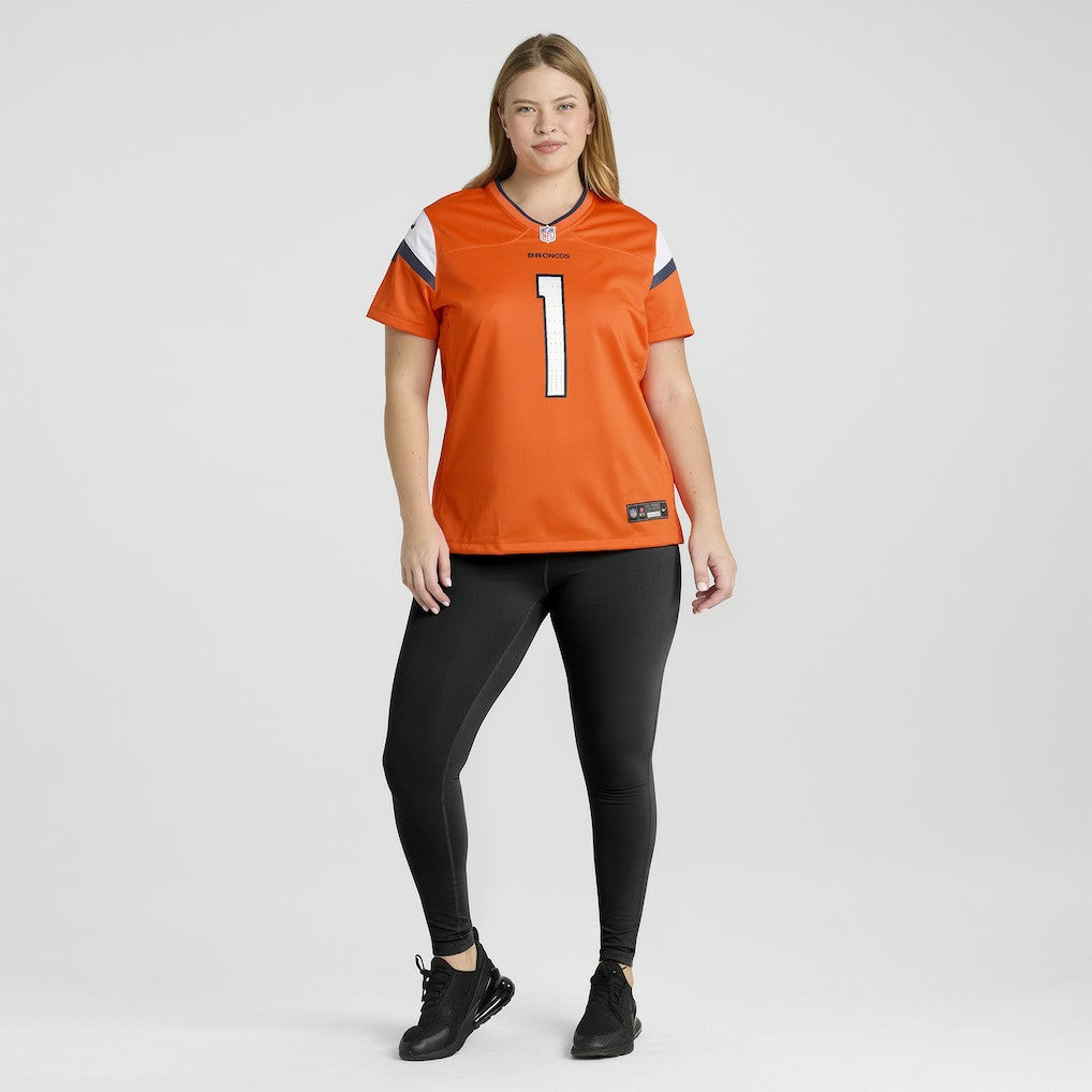 Nike Evan Engram Denver Broncos Women's Team Game Jersey Orange