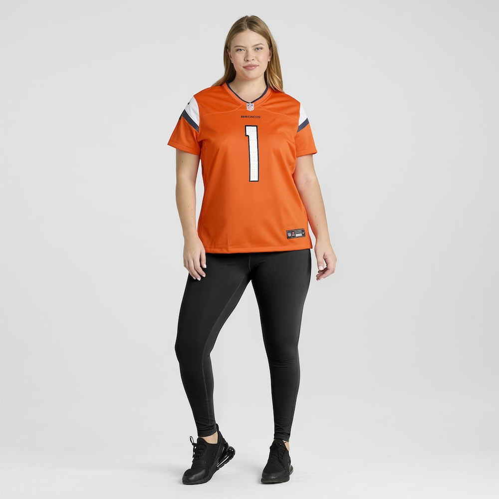 Nike Evan Engram Denver Broncos Women's Team Game Jersey Orange