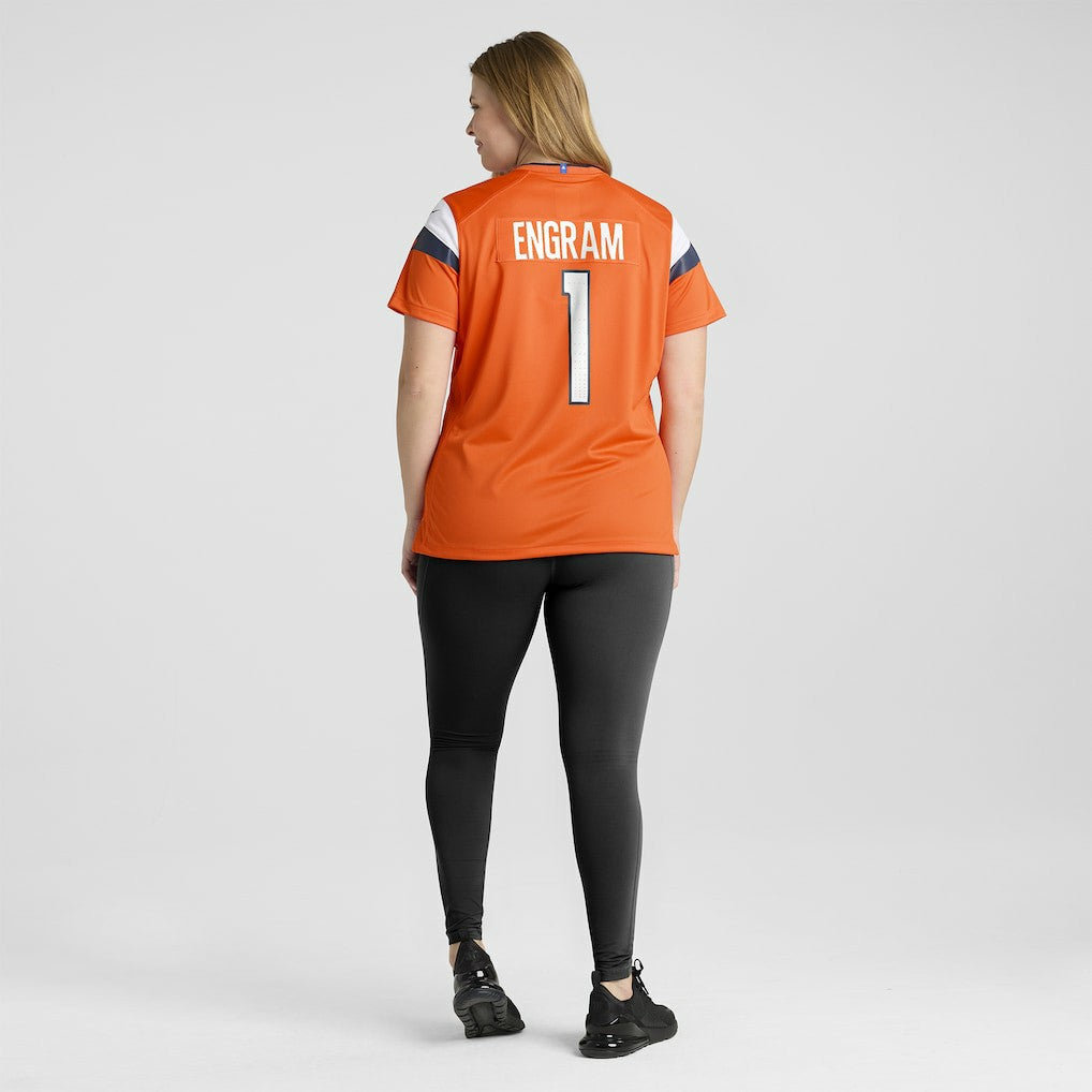 Nike Evan Engram Denver Broncos Women's Team Game Jersey Orange