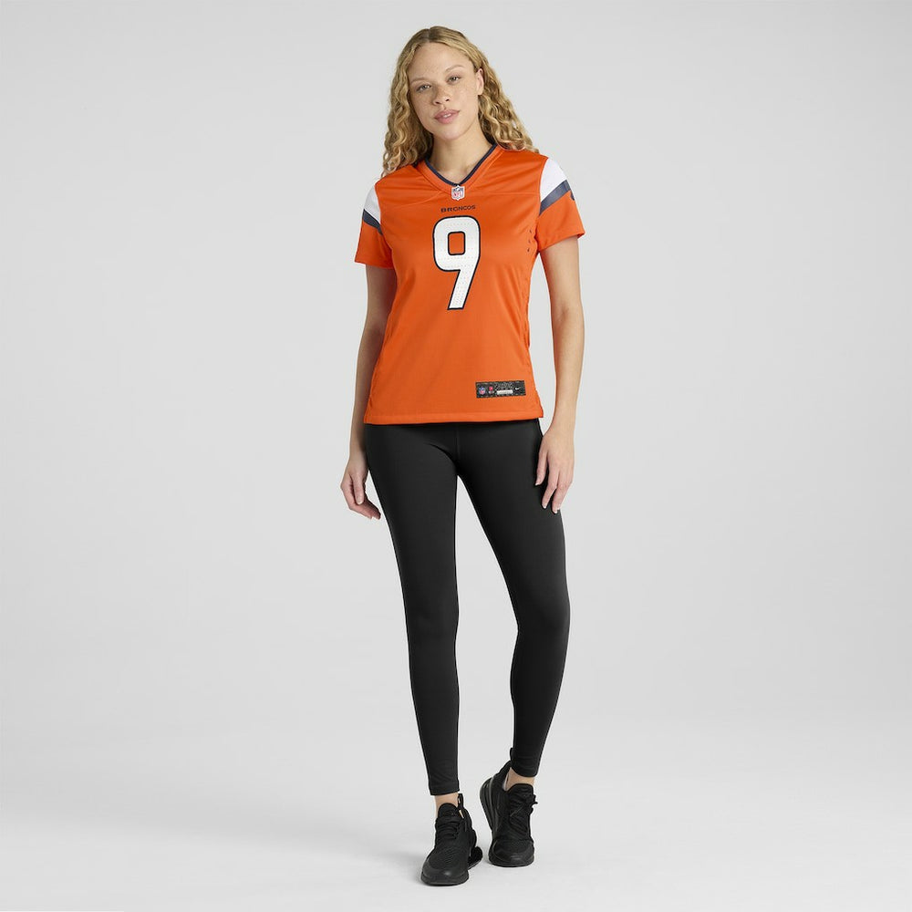 Nike Talanoa Hufanga Denver Broncos Women's Team Game Jersey Orange