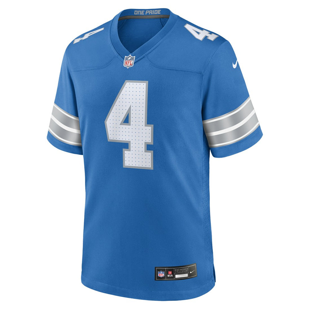 Nike D.J. Reed Detroit Lions Team Game Jersey Blue