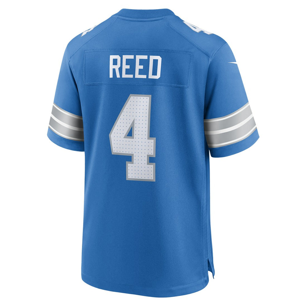 Nike D.J. Reed Detroit Lions Team Game Jersey Blue
