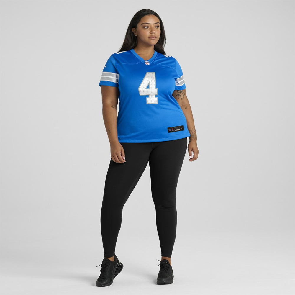 Nike D.J. Reed Detroit Lions Women's Team Game Jersey Blue