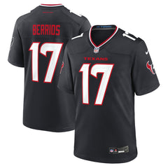 Nike Braxton Berrios Houston Texans Team Game Jersey Navy