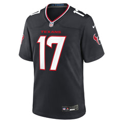 Nike Braxton Berrios Houston Texans Team Game Jersey Navy