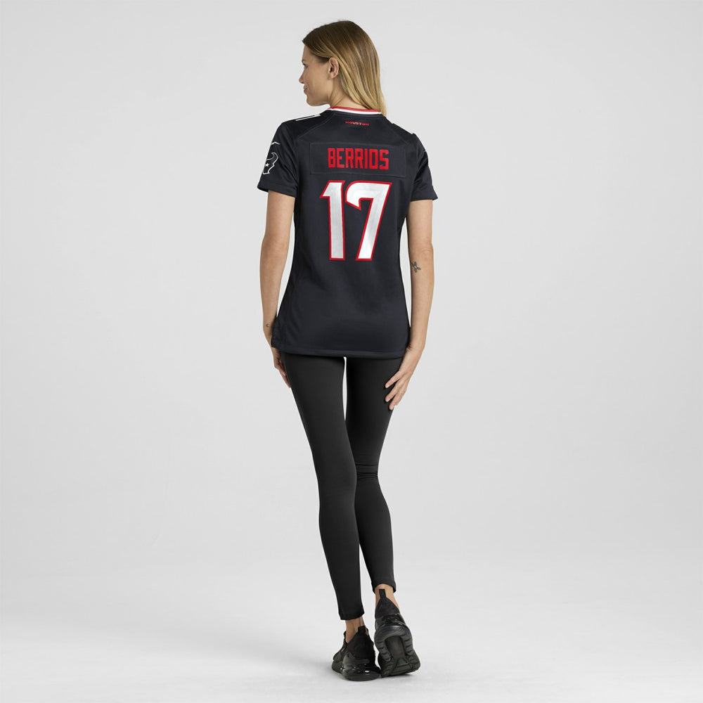 Nike Braxton Berrios Houston Texans Women's Team Game Jersey Navy