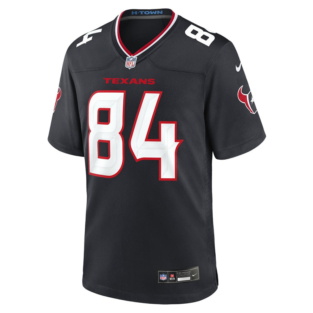Nike Justin Watson Houston Texans Team Game Jersey Navy