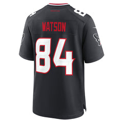 Nike Justin Watson Houston Texans Team Game Jersey Navy