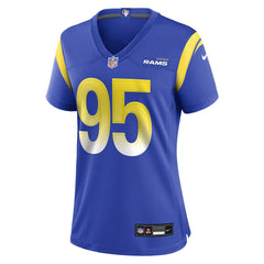 Nike Poona Ford Los Angeles Rams Women's Team Game Jersey Royal