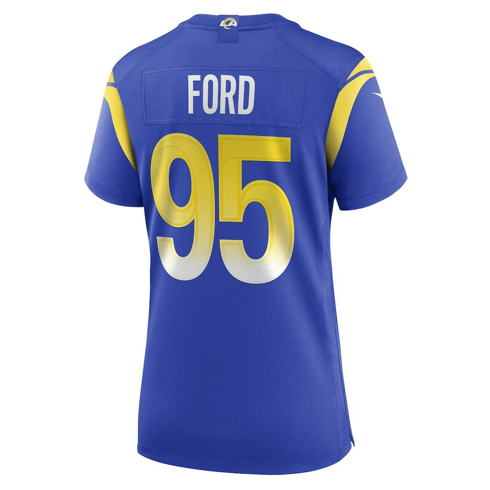 Nike Poona Ford Los Angeles Rams Women's Team Game Jersey Royal