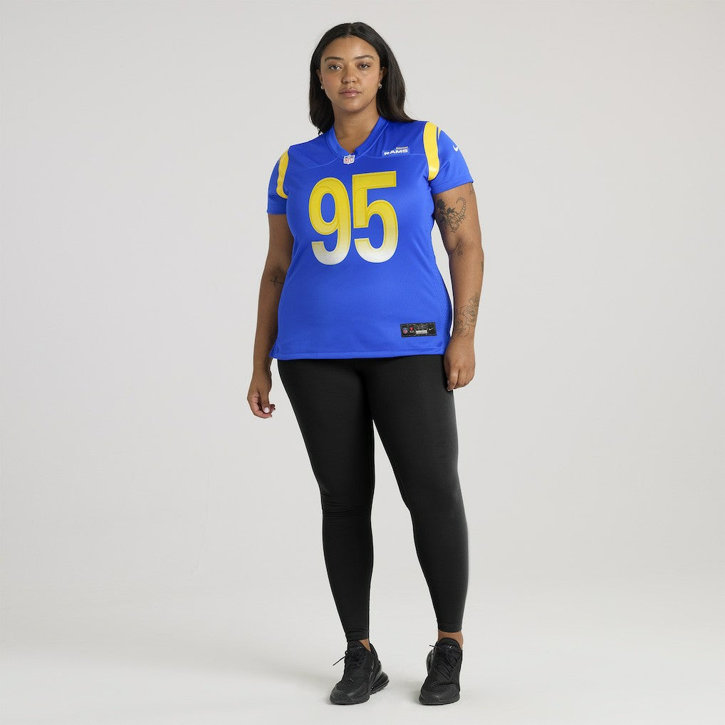 Nike Poona Ford Los Angeles Rams Women's Team Game Jersey Royal