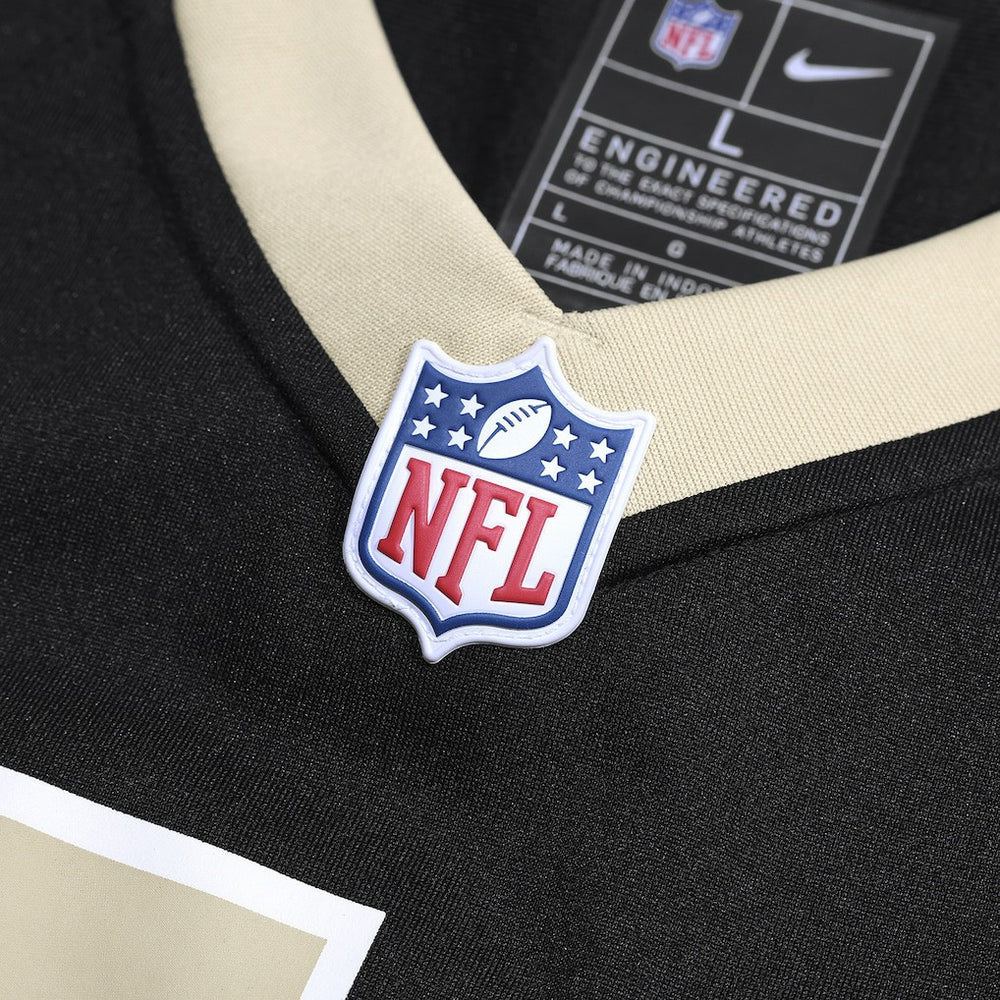 Nike Spencer Rattler New Orleans Saints Team Game Jersey Black