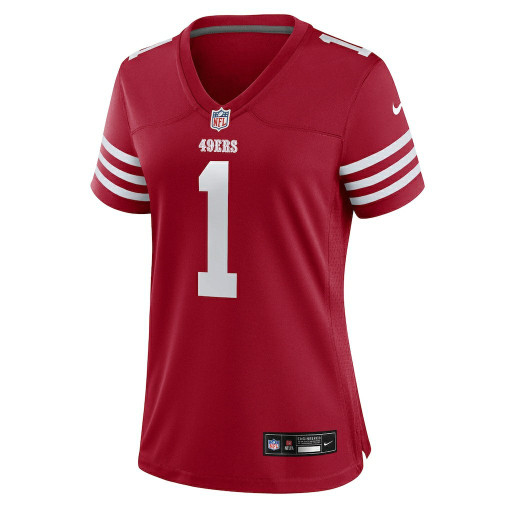 Nike Ricky Pearsall San Francisco 49ers Women's Team Game Jersey Scarlet