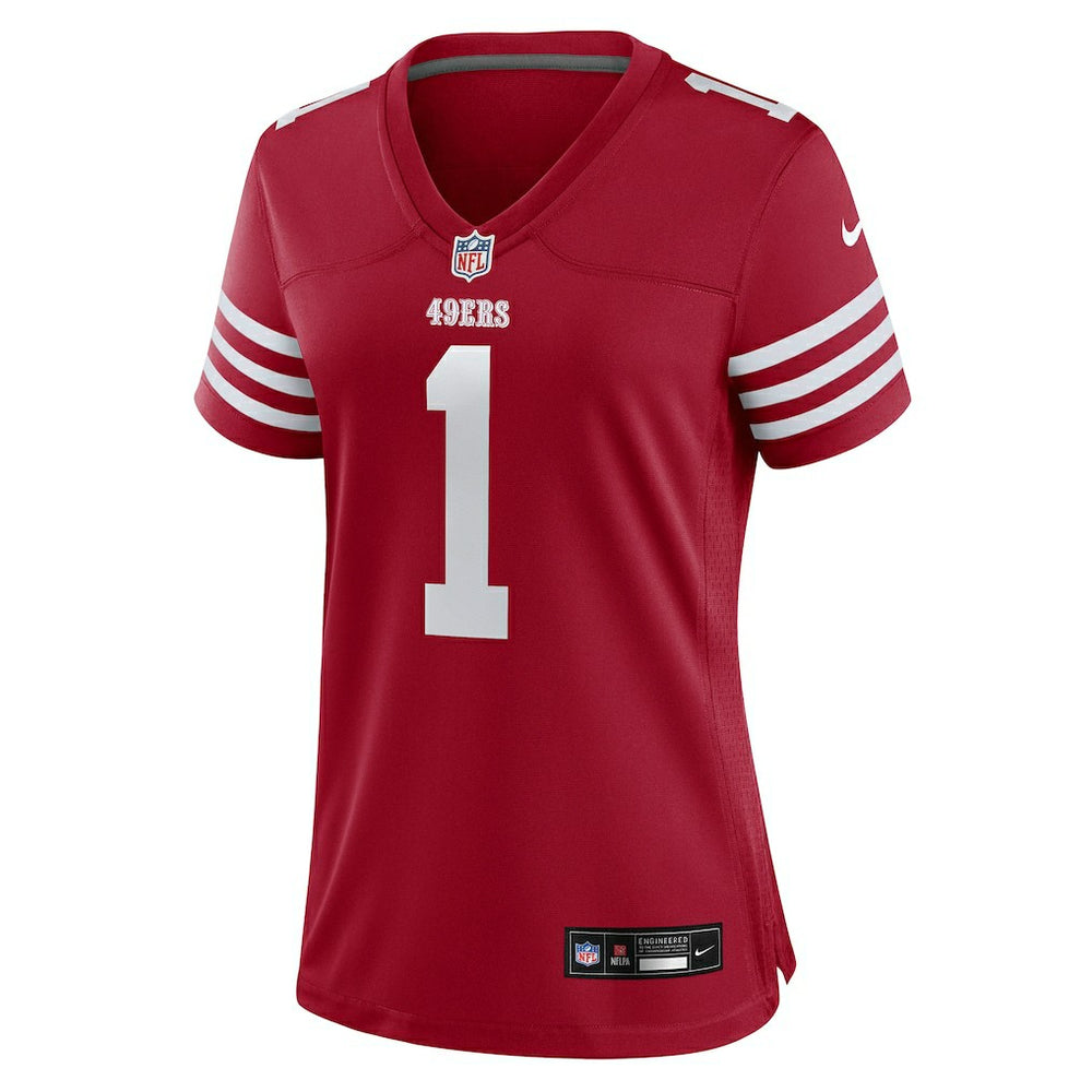 Nike Ricky Pearsall San Francisco 49ers Women's Team Game Jersey Scarlet