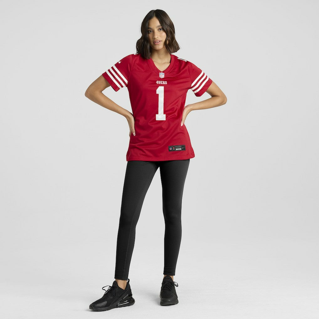 Nike Ricky Pearsall San Francisco 49ers Women's Team Game Jersey Scarlet