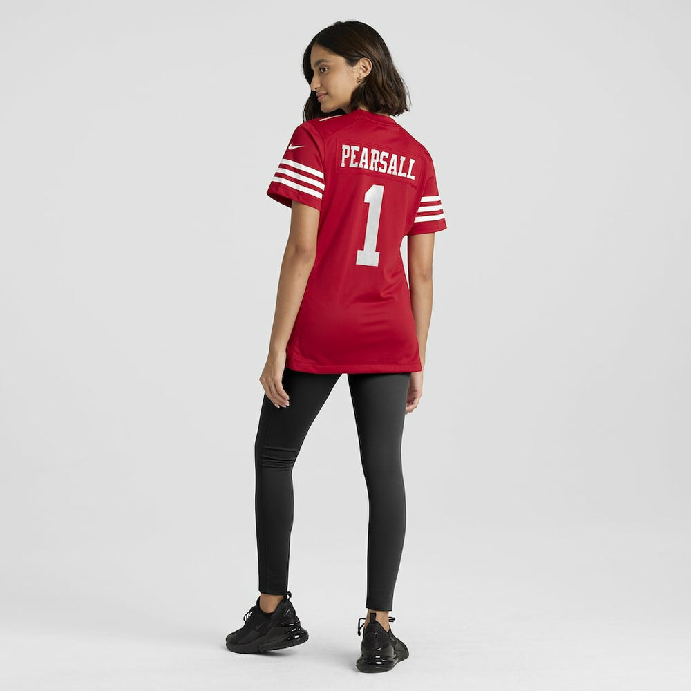 Nike Ricky Pearsall San Francisco 49ers Women's Team Game Jersey Scarlet