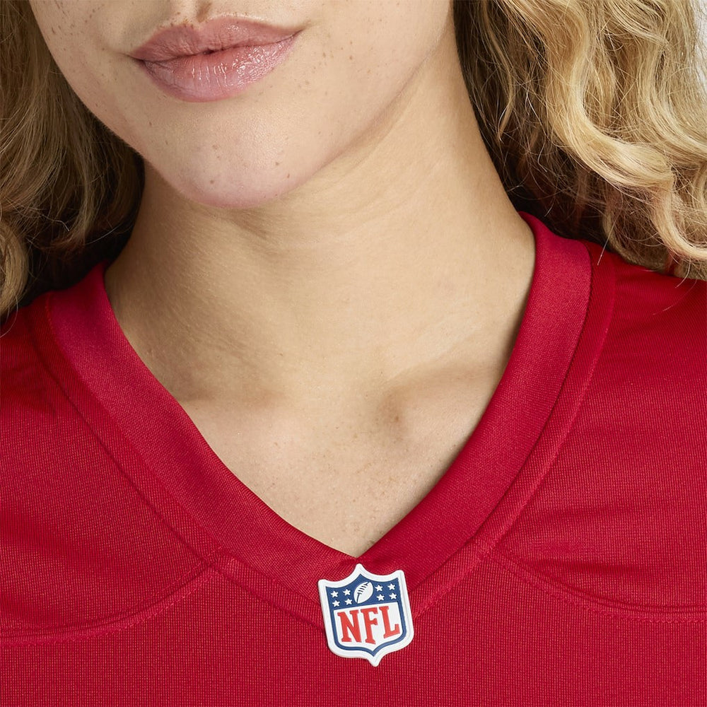 Nike Jon Weeks San Francisco 49ers Women's Team Game Jersey Scarlet