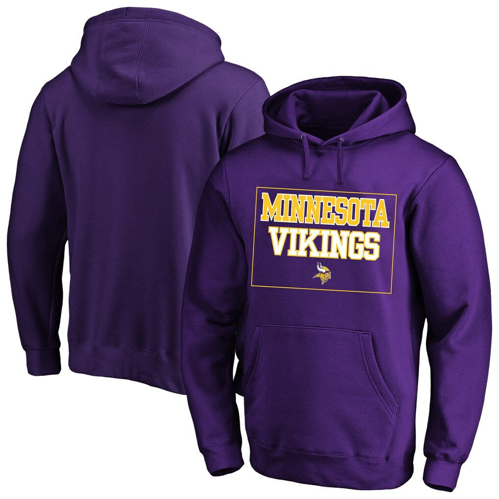 Fanatics Minnesota Vikings Big & Tall Fleece Hoodie Purple